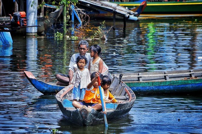 Tonle Sap Lake & Kampong Phluk Village Half-Day Tour - Canoe in mangroves (Aug to Jan): peaceful, but not included