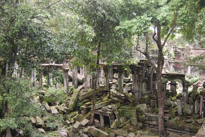 Two Days Angkor Wat Park-Beng Mealea and Kampong Phluk Village - Day 2: Beng Mealea jungle, Kampong Phluk boats, and Banteay Srei pink stone